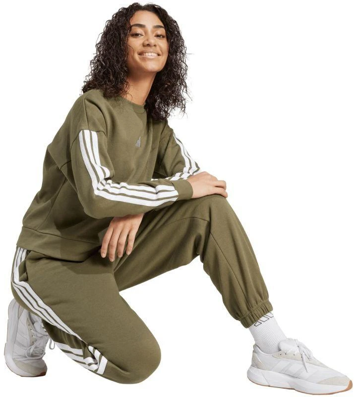 adidas Essentials Tr Juostelių Polar Laisvo Kirpimo Moterims Kelnės JX7698