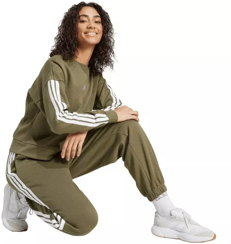 adidas Essentials Tr Juostelių Polar Laisvo Kirpimo Moterims Kelnės JX7698