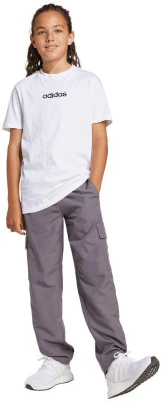 adidas Essentials Vaikiški marškinėliai balti JC9747