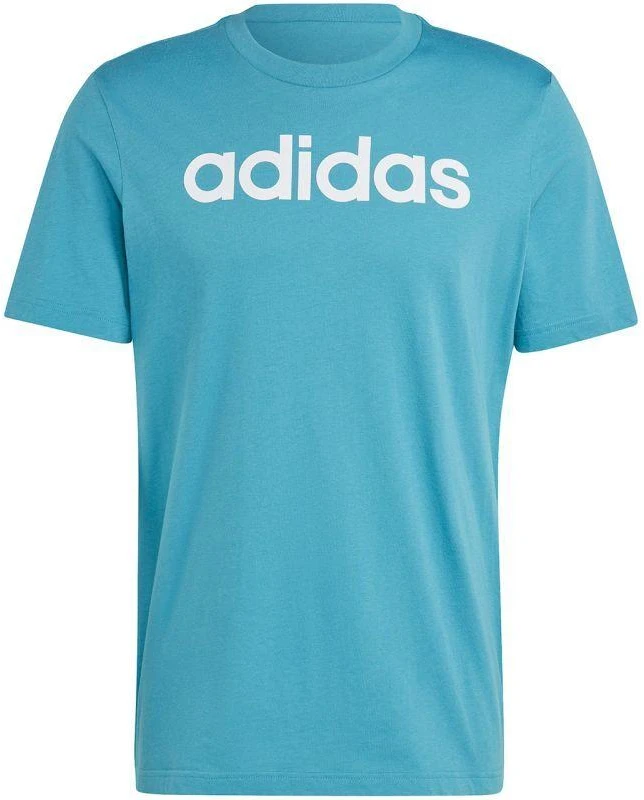 adidas Essentials Vienagijis Džersis Linijinis Siuvinėtas Logotipas Marškinėliai M IJ8655