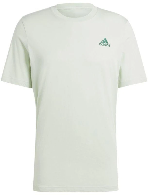 adidas Essentials viengubo trikotažo marškinėliai su išsiuvinėtu mažu logotipu M IX0119
