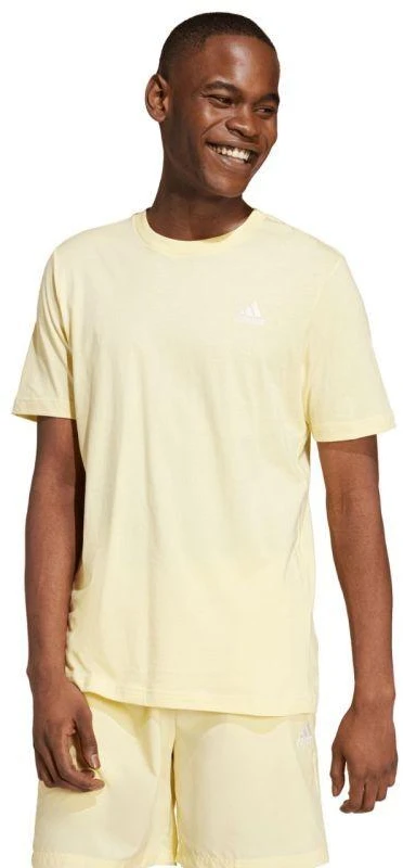 adidas Essentials viengubo trikotažo siuvinėtas mažas logotipas M IX0121