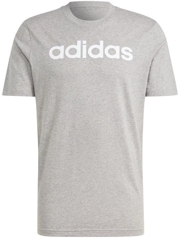 adidas Essentials Vieno Džersio Marškinėliai su Linijiniu Siuvinėtu Logotipu M IC9277