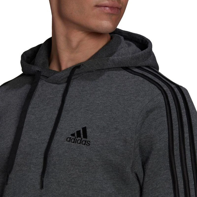 Adidas Essentials vilnonis džemperis su 3 juostelėmis vyrams GK9082