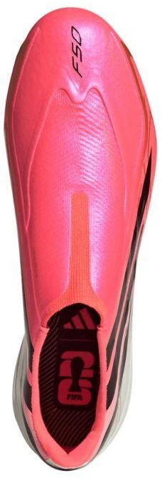 Adidas F50 Hyperfast League LL FG futbolo bateliai, rožiniai, IH7089