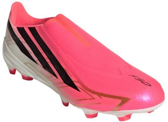 Adidas F50 Hyperfast League LL FG futbolo bateliai, rožiniai, IH7089