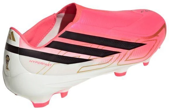 Adidas F50 Hyperfast League LL FG futbolo bateliai, rožiniai, IH7089