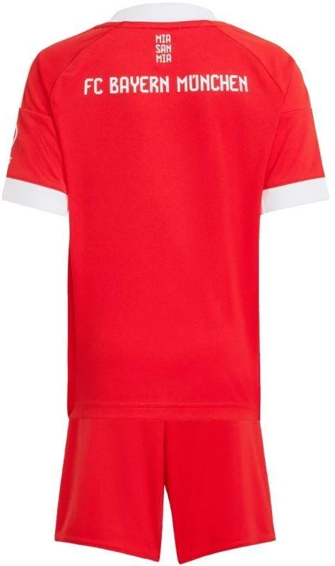 adidas FC Bayern 25/26 Namų raudonas JN8510 vaikiškas sportinis komplektas