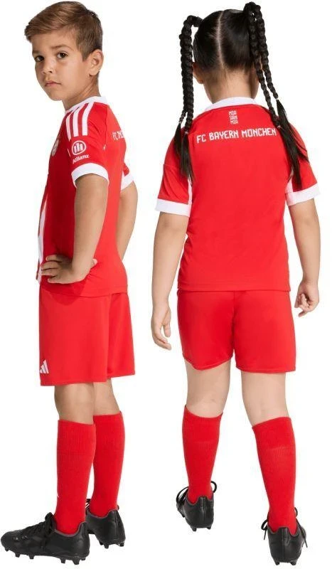 adidas FC Bayern 25/26 Namų raudonas JN8510 vaikiškas sportinis komplektas
