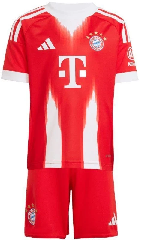 adidas FC Bayern 25/26 Namų raudonas JN8510 vaikiškas sportinis komplektas