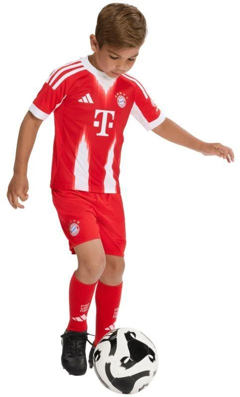 adidas FC Bayern 25/26 Namų raudonas JN8510 vaikiškas sportinis komplektas