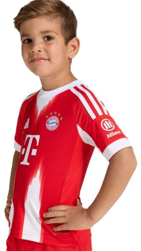 adidas FC Bayern 25/26 Namų raudonas JN8510 vaikiškas sportinis komplektas