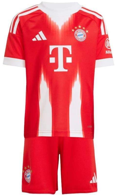 adidas FC Bayern 25/26 Namų raudonas JN8510 vaikiškas sportinis komplektas
