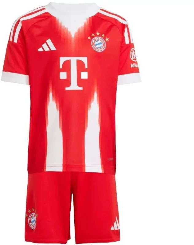 adidas FC Bayern 25/26 Namų raudonas JN8510 vaikiškas sportinis komplektas