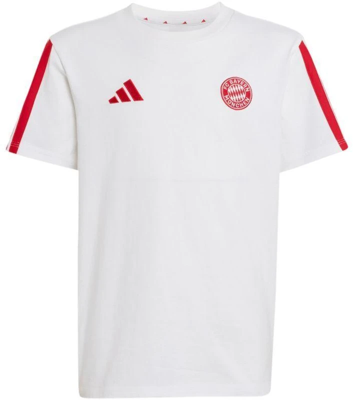 „adidas“ FC „Bayern“ Miuncheno vaikiški marškinėliai, balti ir raudoni, KG2591