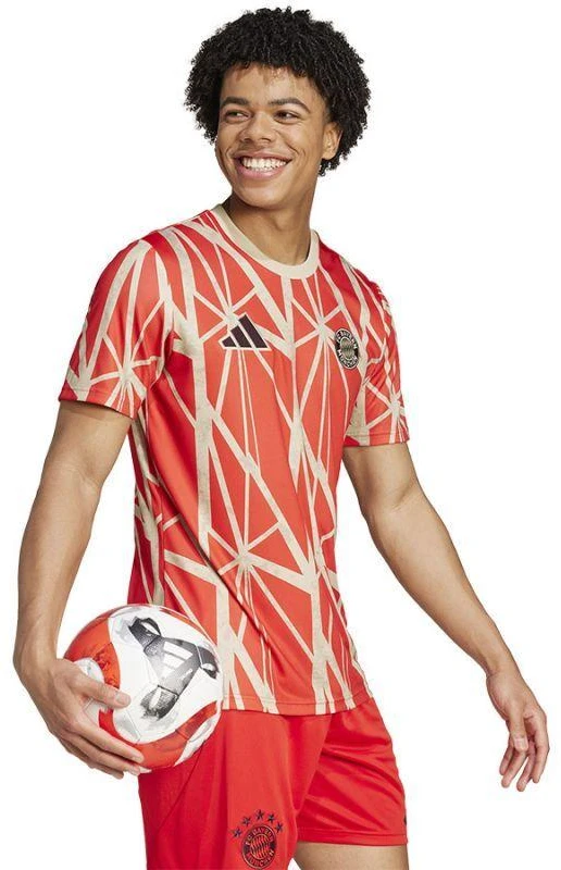 adidas FC Bayern priešrungtyniniai marškinėliai JSY M JD8335