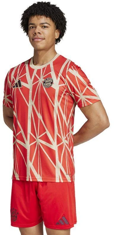 adidas FC Bayern priešrungtyniniai marškinėliai JSY M JD8335