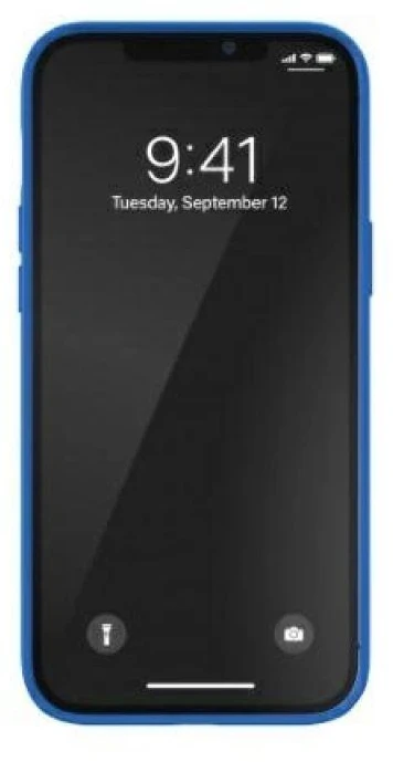 Adidas OR Moulded Dėklas BASIC Apple iPhone 12 Pro Max bluebird-baltos spalvos 42223
