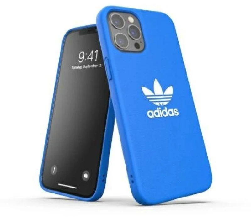 Adidas OR Moulded Dėklas BASIC Apple iPhone 12 Pro Max bluebird-baltos spalvos 42223