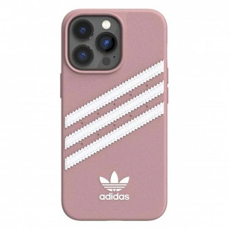 Adidas OR Moulded Dėklas PU Apple iPhone 13 Pro/ 13 6,1″ rožinės spalvos 47808