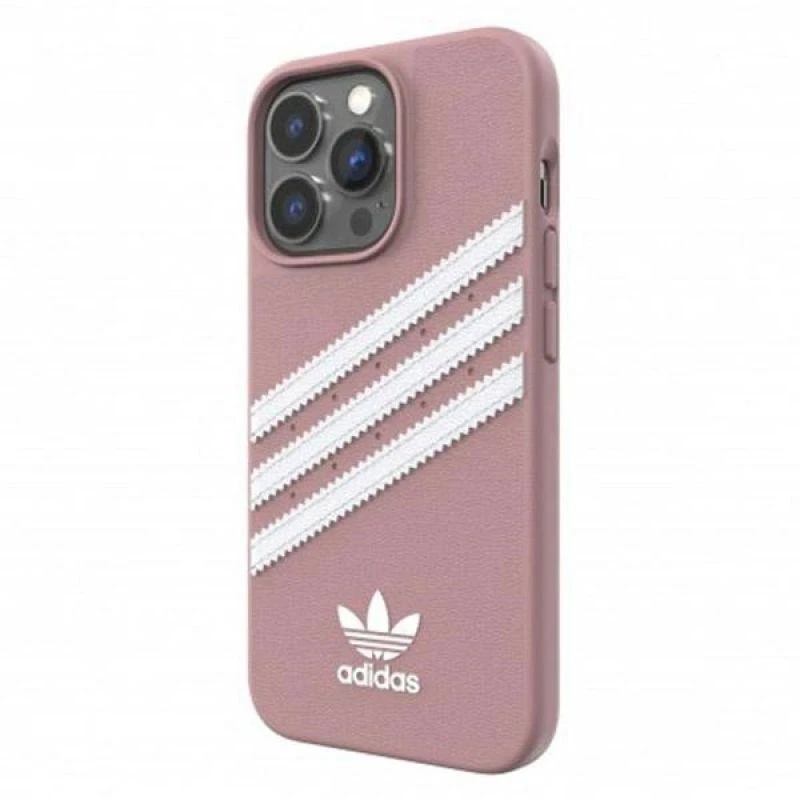 Adidas OR Moulded Dėklas PU Apple iPhone 13 Pro/ 13 6,1″ rožinės spalvos 47808