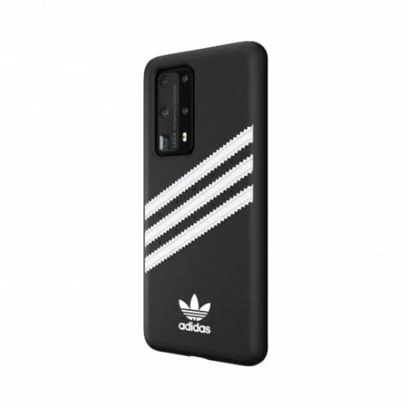 Dėklas Adidas OR Moulded PU SS20 Huawei P40 juodos spalvos-baltas 39062
