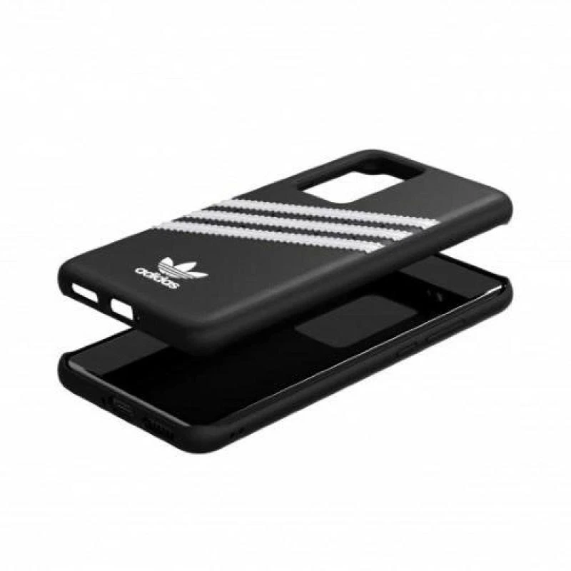 Dėklas Adidas OR Moulded PU SS20 Huawei P40 juodos spalvos-baltas 39062