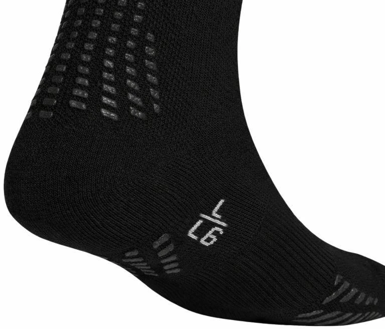 Adidas Futbolo GRIP su spauda Klasikinio aukščio sportinės kojinės juodos KQ9512