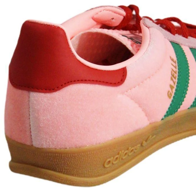 Adidas Gazelle Indoor Moteriški Batai Rožinis Aksomas - JI2713