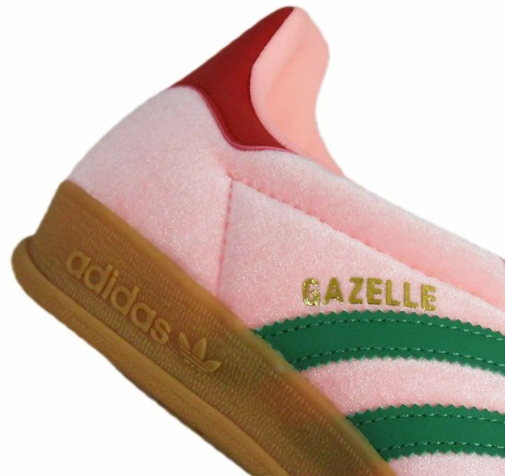 Adidas Gazelle Indoor Moteriški Batai Rožinis Aksomas - JI2713