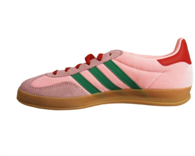 Adidas Gazelle Indoor Moteriški Batai Rožinis Aksomas - JI2713
