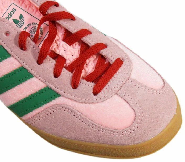 Adidas Gazelle Indoor Moteriški Batai Rožinis Aksomas - JI2713
