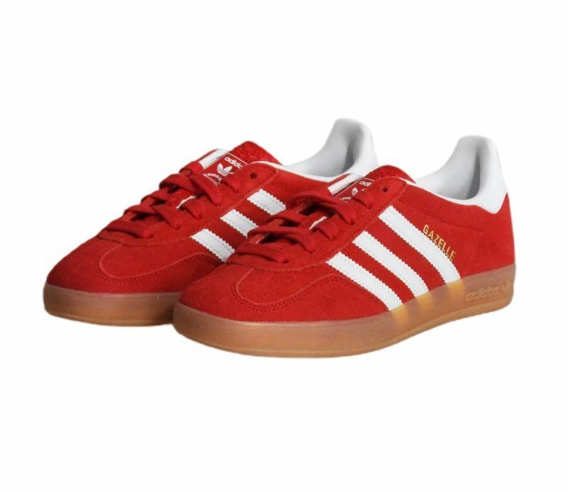 Adidas Gazelle Indoor Moteriški sportiniai bateliai Raudoni - JI2063