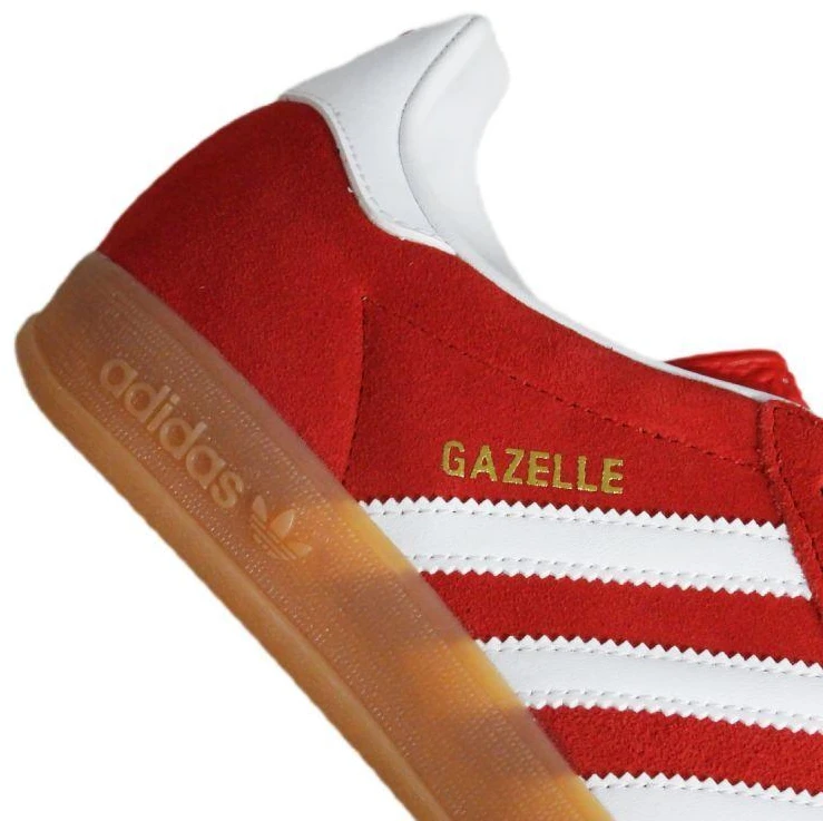 Adidas Gazelle Indoor Moteriški sportiniai bateliai Raudoni - JI2063