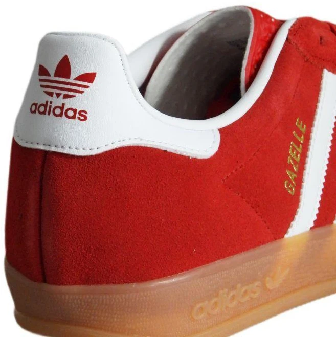 Adidas Gazelle Indoor Moteriški sportiniai bateliai Raudoni - JI2063