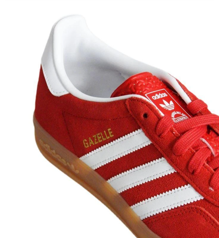 Adidas Gazelle Indoor Moteriški sportiniai bateliai Raudoni - JI2063