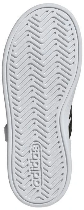 Adidas Grand Court 3.0 vaikiški batai, balti, HP3531