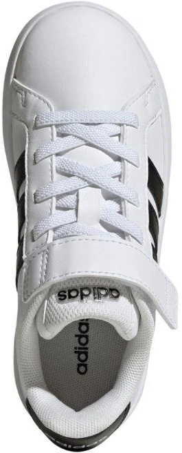 Adidas Grand Court 3.0 vaikiški batai, balti, HP3531