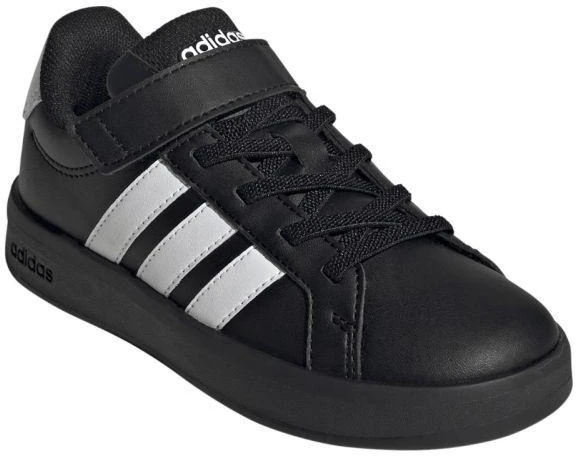Adidas Grand Court 3.0 vaikiški batai, juodi ir balti KJ4369