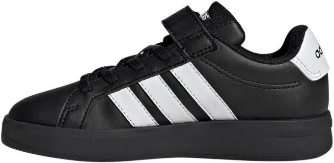 Adidas Grand Court 3.0 vaikiški batai, juodi ir balti KJ4369