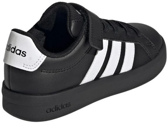 Adidas Grand Court 3.0 vaikiški batai, juodi ir balti KJ4369