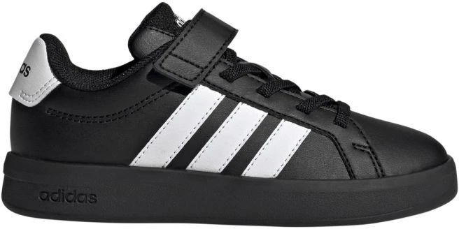 Adidas Grand Court 3.0 vaikiški batai, juodi ir balti KJ4369