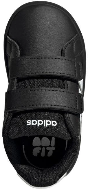 Adidas Grand Court 3.0 vaikiški batai, juodi KJ4371