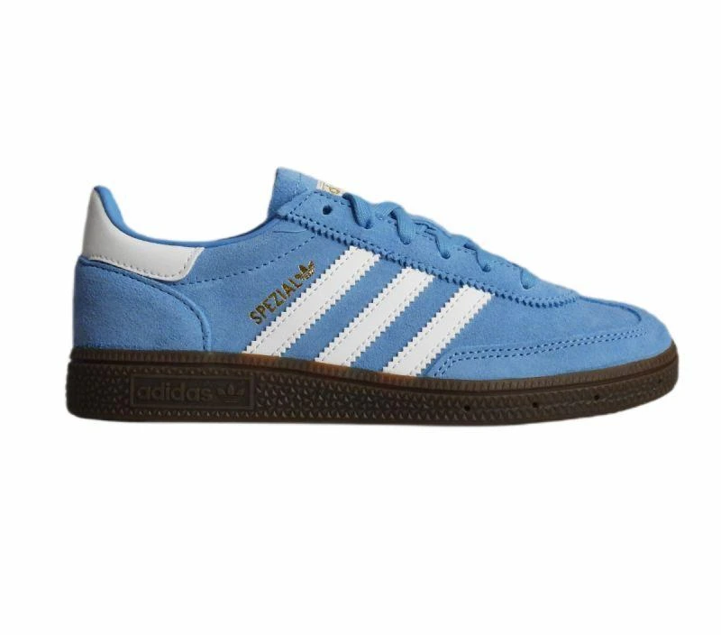 Adidas Handball Spezial vaikiški šviesiai mėlyni / debesėlių baltumo sportiniai bateliai - JI2896