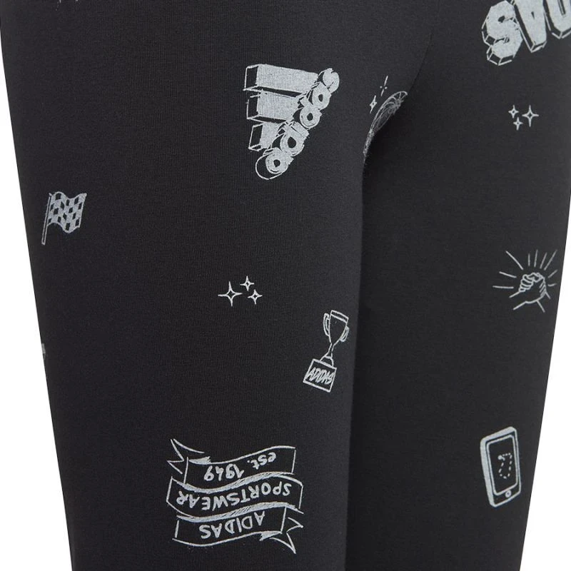 adidas JG Bluv Q3 Tight Jr IA1567 Kelnės