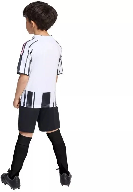 adidas Juventus 25/26 Vaikų namų komplektas, balta ir juoda, JN5220