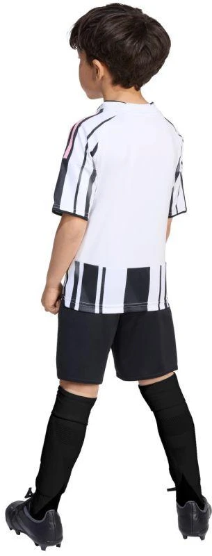 adidas Juventus 25/26 Vaikų namų komplektas, balta ir juoda, JN5220