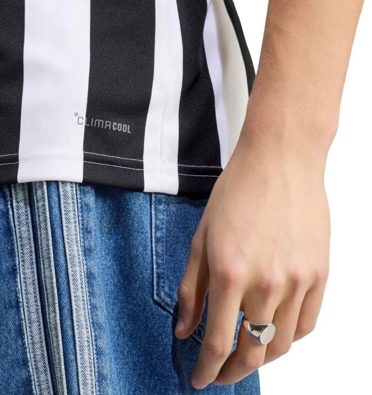 adidas „Juventus“ 26/27 vyriški marškinėliai, balti ir juodi, KC2285