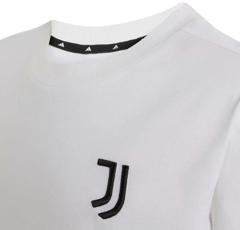 adidas Juventus Turino vaikiški marškinėliai, balti ir juodi KF9868