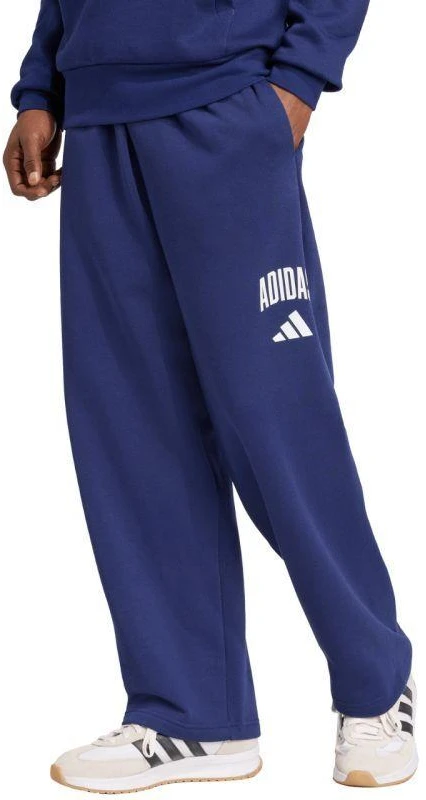 Adidas Kolegialinės Vyriškos Kelnės Tamsiai Mėlynos JM9179